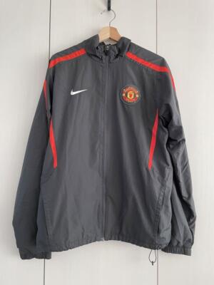 Vintage Rare Nike Manchester United Nylon Track Jacket Size M