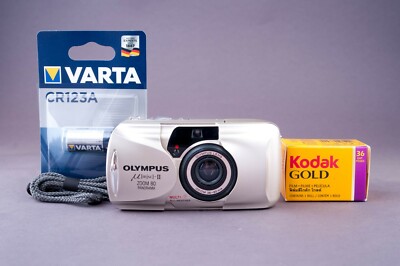 フィルムカメラ Olympus mju zoom panorama Q946 フィルムカメラ