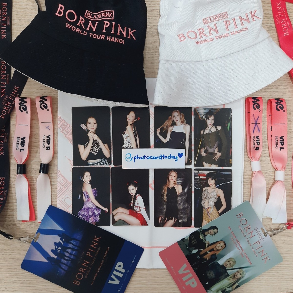 BLACKPINK BORN PINK HANOI CONCERT VIP OFFICIAL PHOTOCARD IDOL