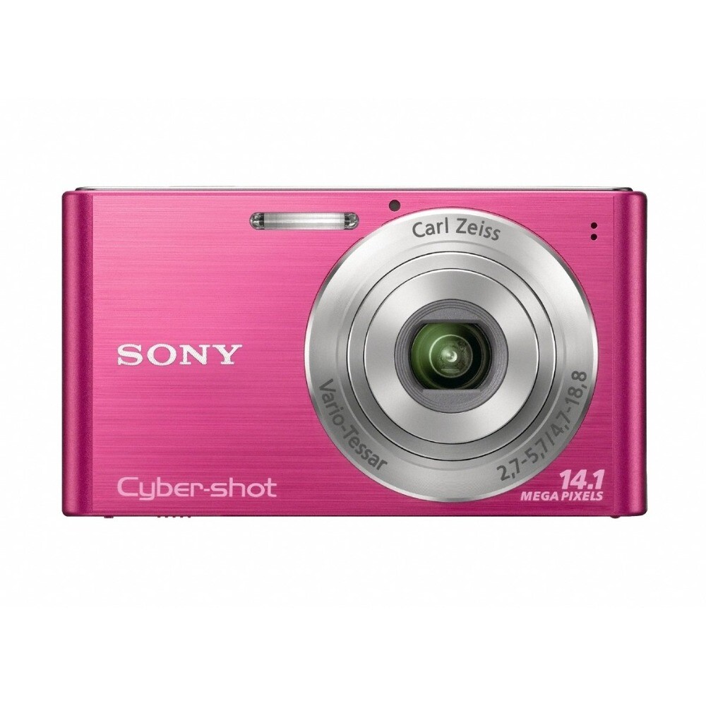 Sony DSC-W320 Vintage Digital Camera 14.1MP Pink 2x Digital Zoom