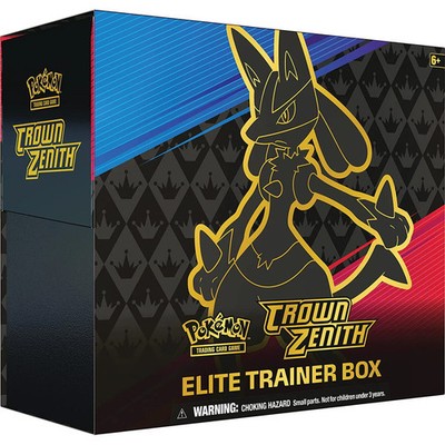 Pokemon TCG: Crown Zenith Elite Trainer Box (Lucario) | eBay