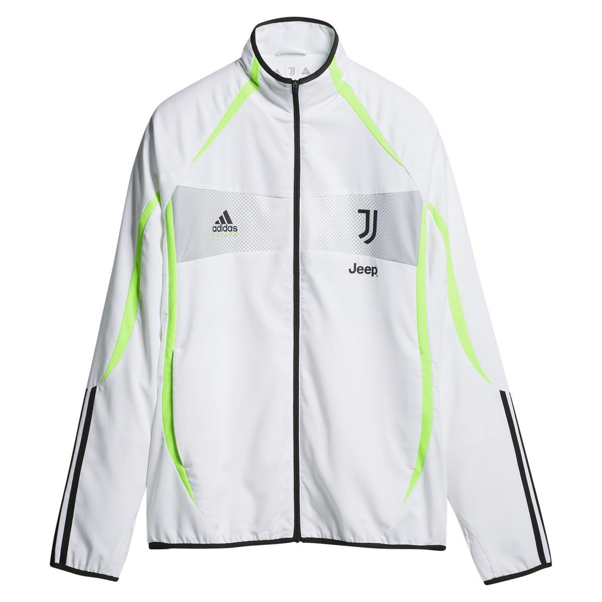 adidas X PALACE JUVENTUS TRACKSUIT JACKET TOP WHITE FOOTBALL