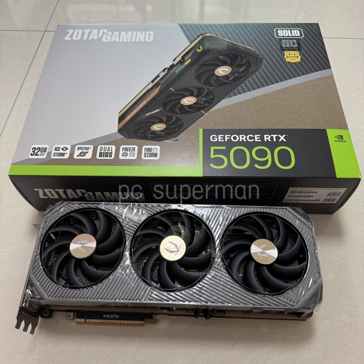 ZOTAC GAMING Geforce RTX 5090 (No Core, No VRAM) With Box | eBay
