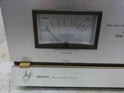DENON POA-1001 POA1001 Power Amplifier Amp Used Rare from Japan | eBay