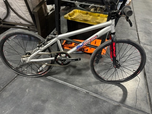 BMX RACING BIKE-Old school Robinson 20 inch sinz forks Brand New