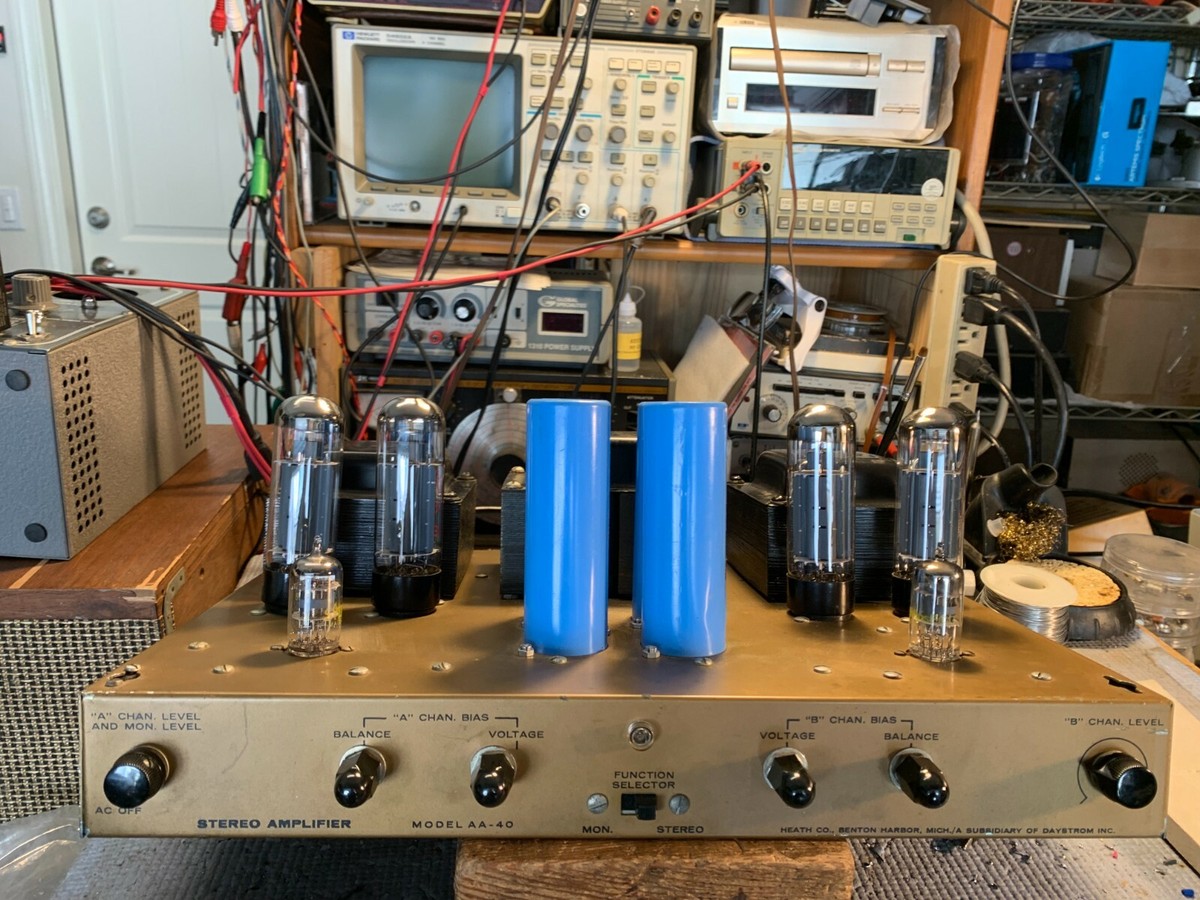Heathkit AA-40 Power Amp | eBay