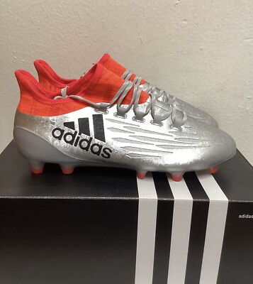 ADIDAS X 16.1 FG ( SILVER ) ( SNEAKERS/SOCCER SHOES/SOCCER CLEATS