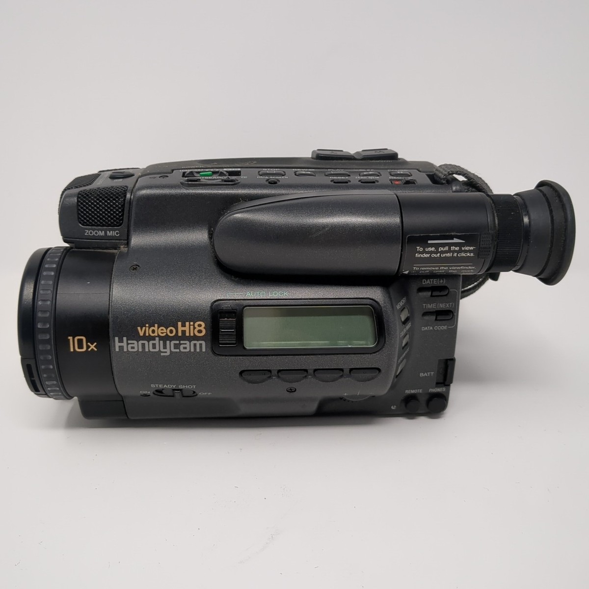 Sony CCD-TR101 HI8 8mm Video8 Camcorder VCR Player w/ Battery