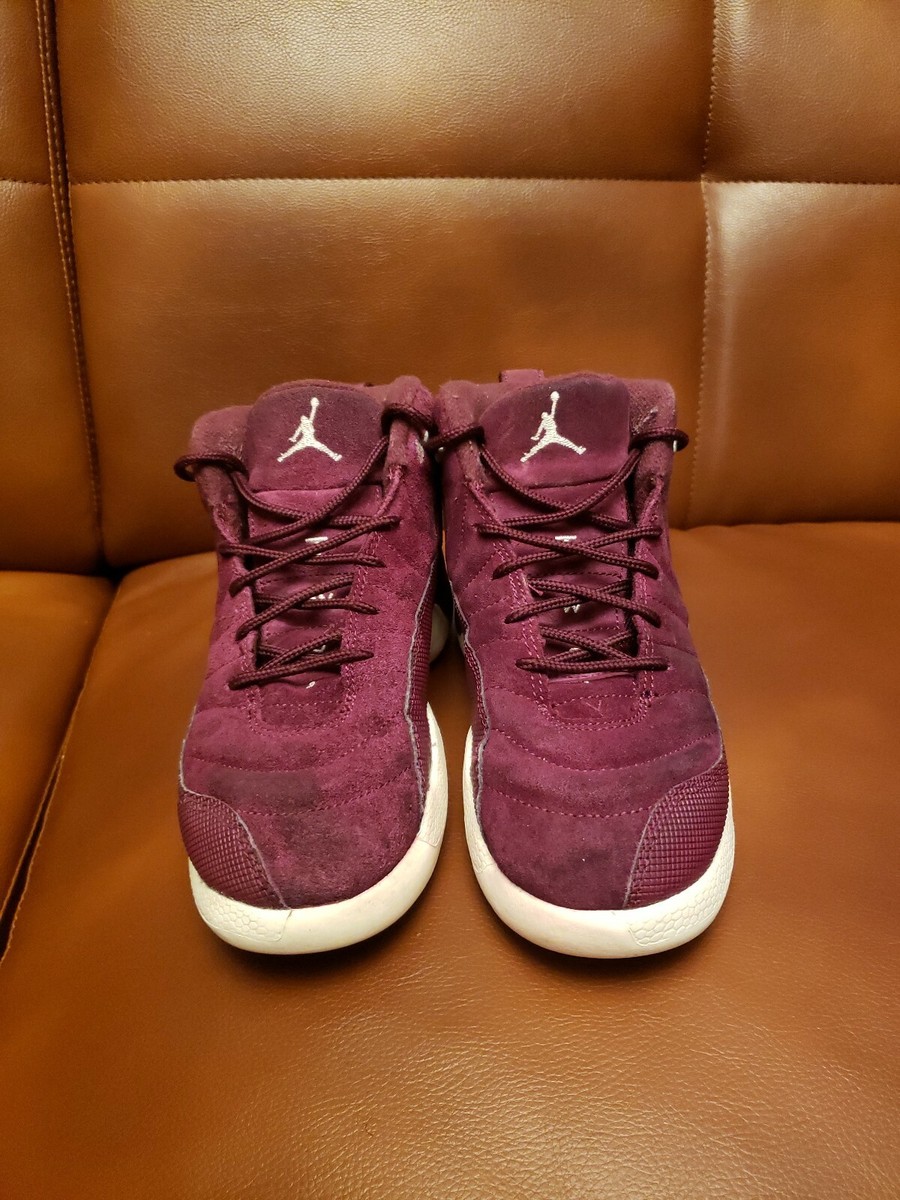 JORDAN 12 RETRO BP BORDEAUX SIZE 3Y | eBay