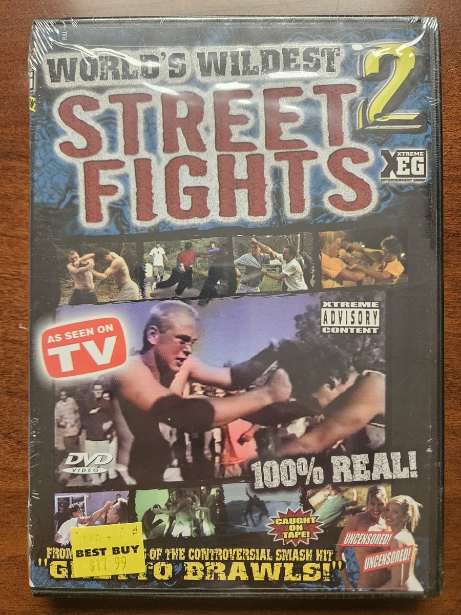 WORLD'S WILDEST STREET FIGHTS DVD *NEW* Sealed Fighting Reality | eBay