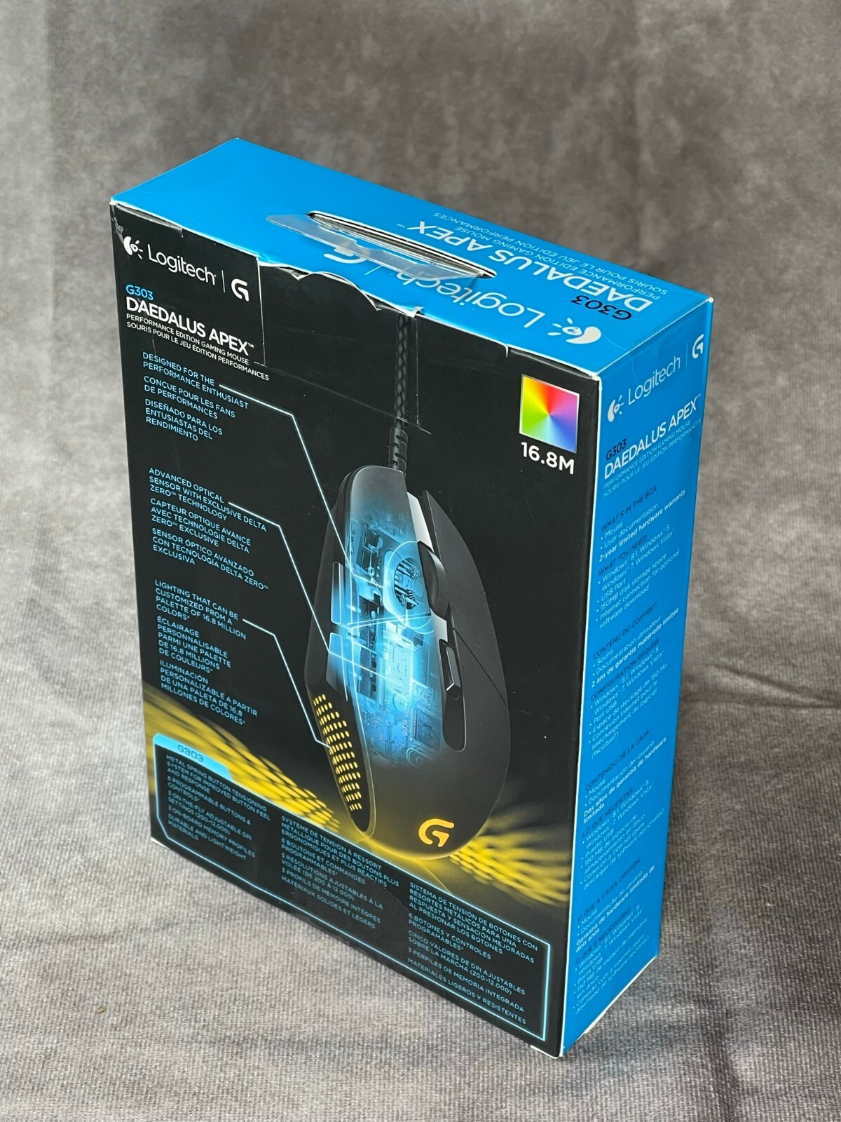 Logitech G303 Daedalus Apex Performance Edition Gaming Mouse (910