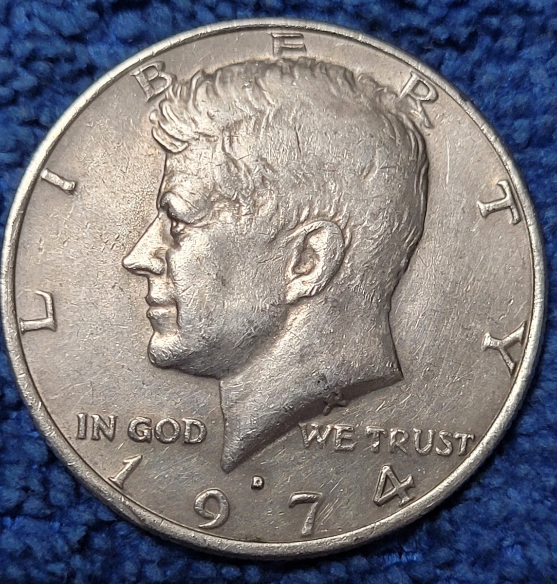 1974 D Kennedy Half Dollar: WEAK FG/No “FG” ERROR | eBay