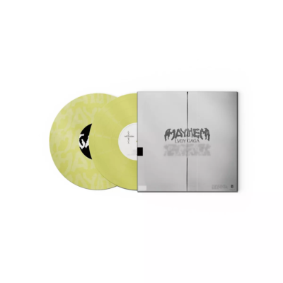 Lady Gaga - Mayhem Exclusive Yellow Vinyl 2 LP Alternate Cover and