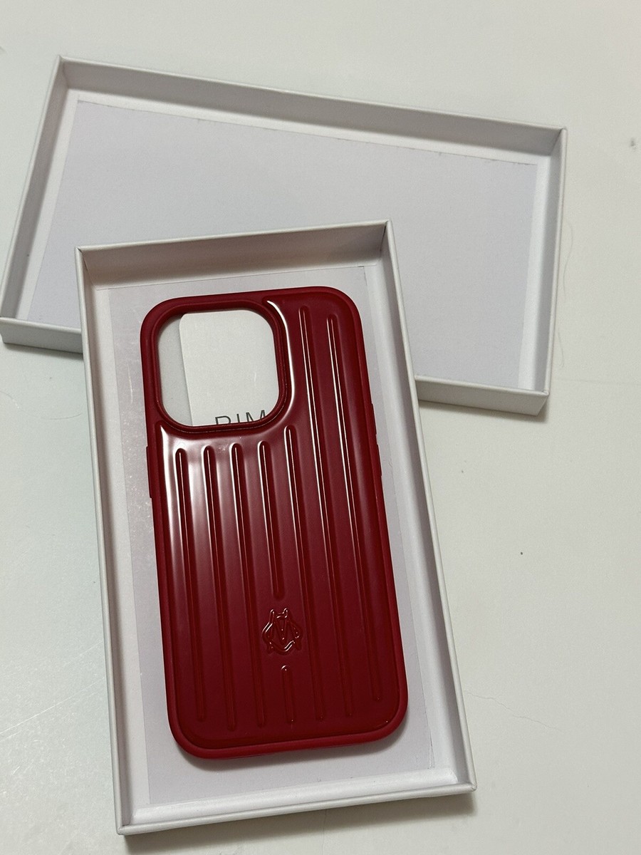 Rimowa iphone case compatible for iPhone 15 Pro Raspberry | eBay