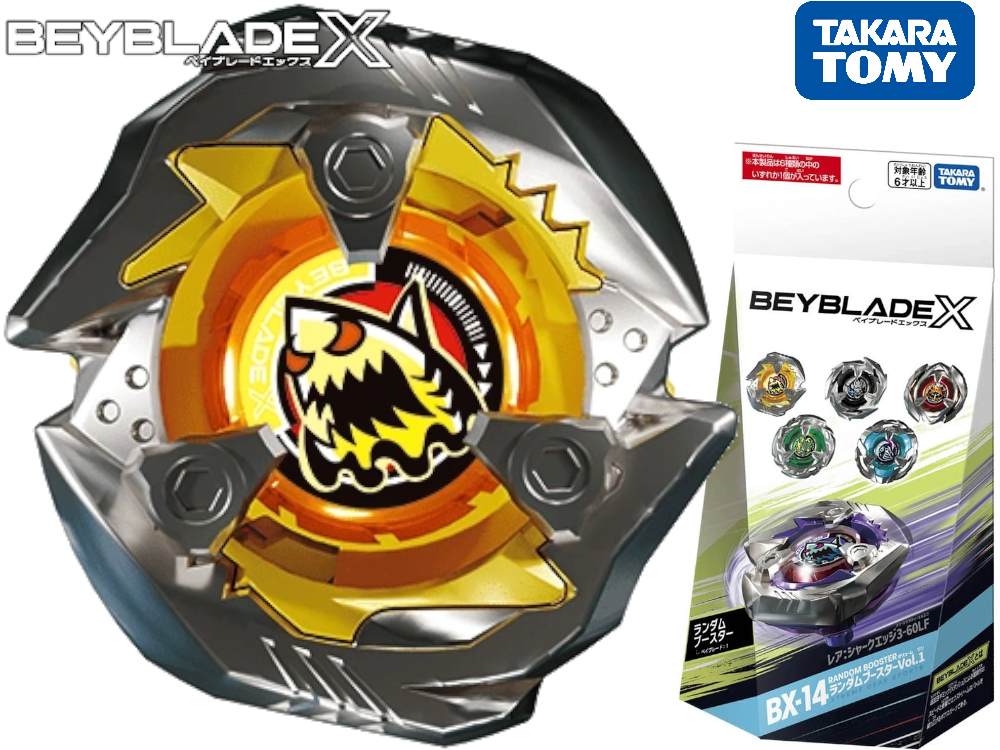 Takara Tomy BX-14 02: Shark Edge 4-80N Beyblade X | eBay