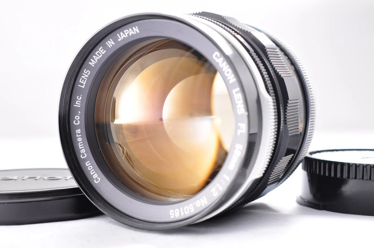 Canon f/1.2 Camera Lenses 58mm Focal for sale | eBay