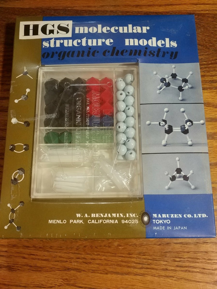 Vtg HGS Molecular Structural Models Kit- Organic Chemistry