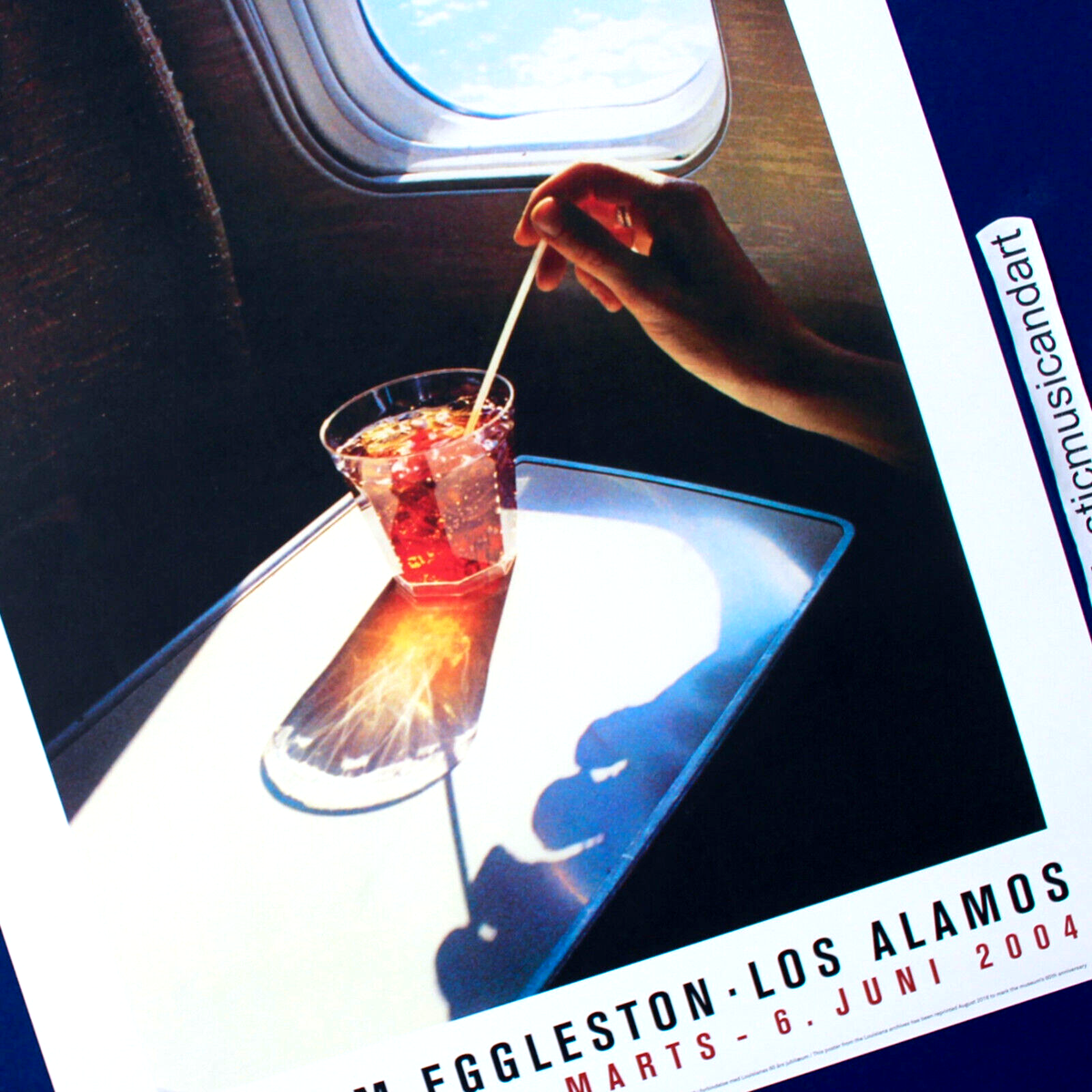 WILLIAM EGGLESTON LARGE EXHIBITION POSTER | eBay