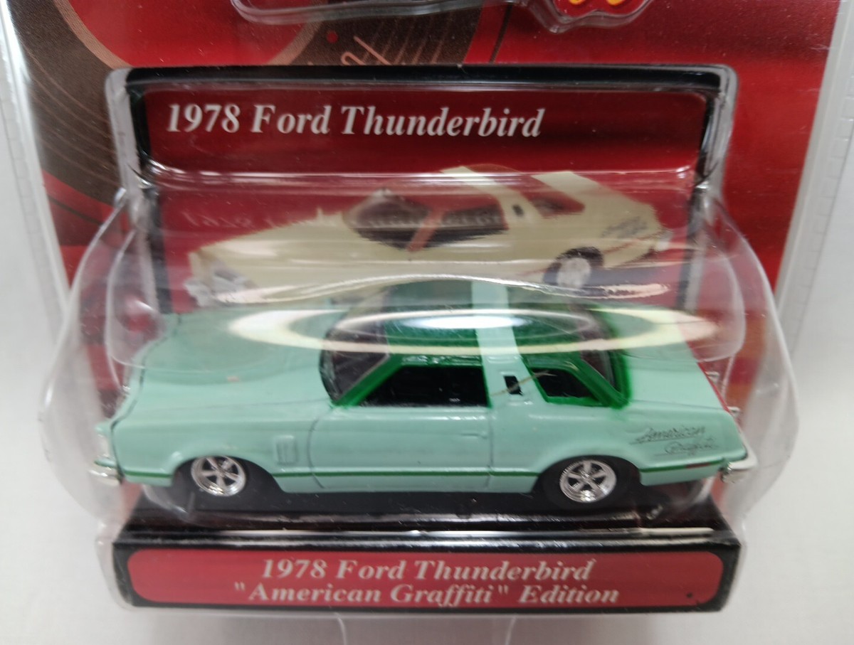 Motor Max AMERICAN GRAFFITI 1978 Ford Thunderbird Green Car 1:64