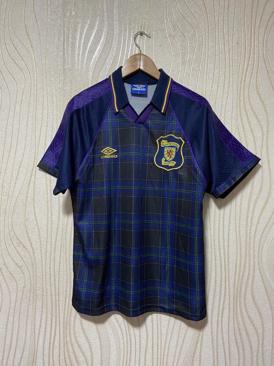 SCOTLAND 1994 1996 HOME FOOTBALL SHIRT SOCCER JERSEY UMBRO VINTAGE
