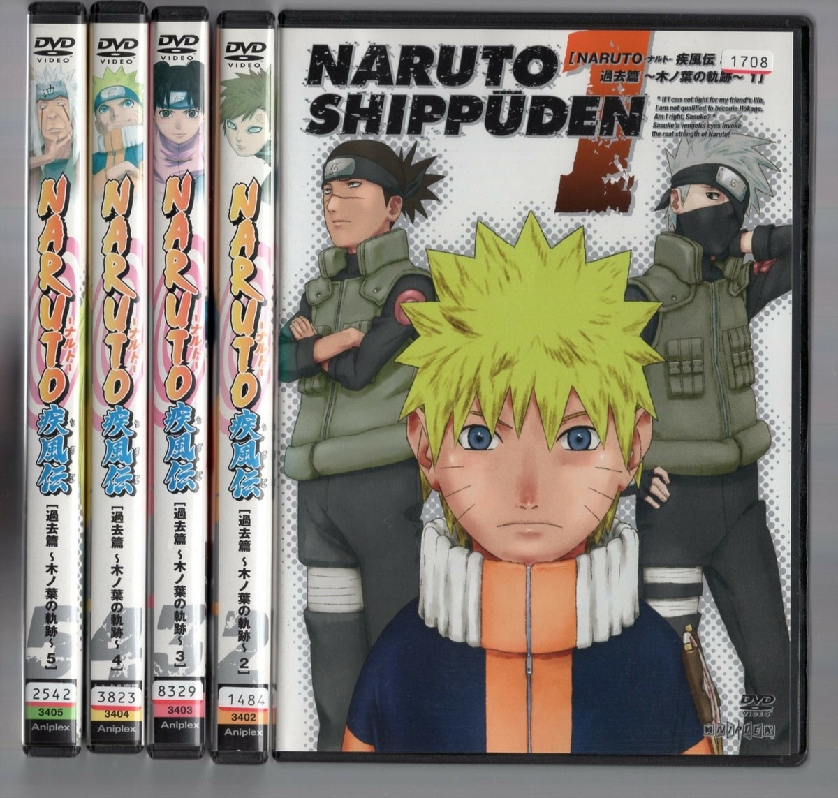 NARUTO SHIPPUDEN vol.396-408 5disc set [JAPAN OFFICIAL DVD]Region2