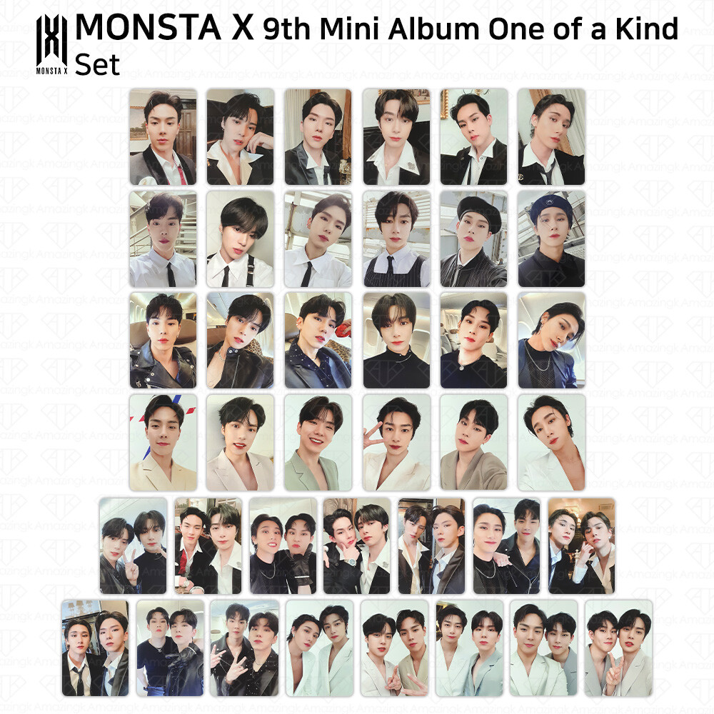 MONSTA X 9th Mini Album One Of A Kind Official Photocard Photo