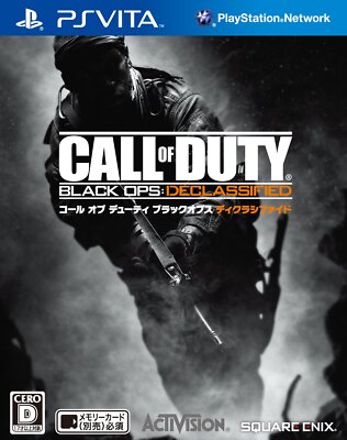 PS Vita Call of Duty Black Ops Declassified Activision Japan