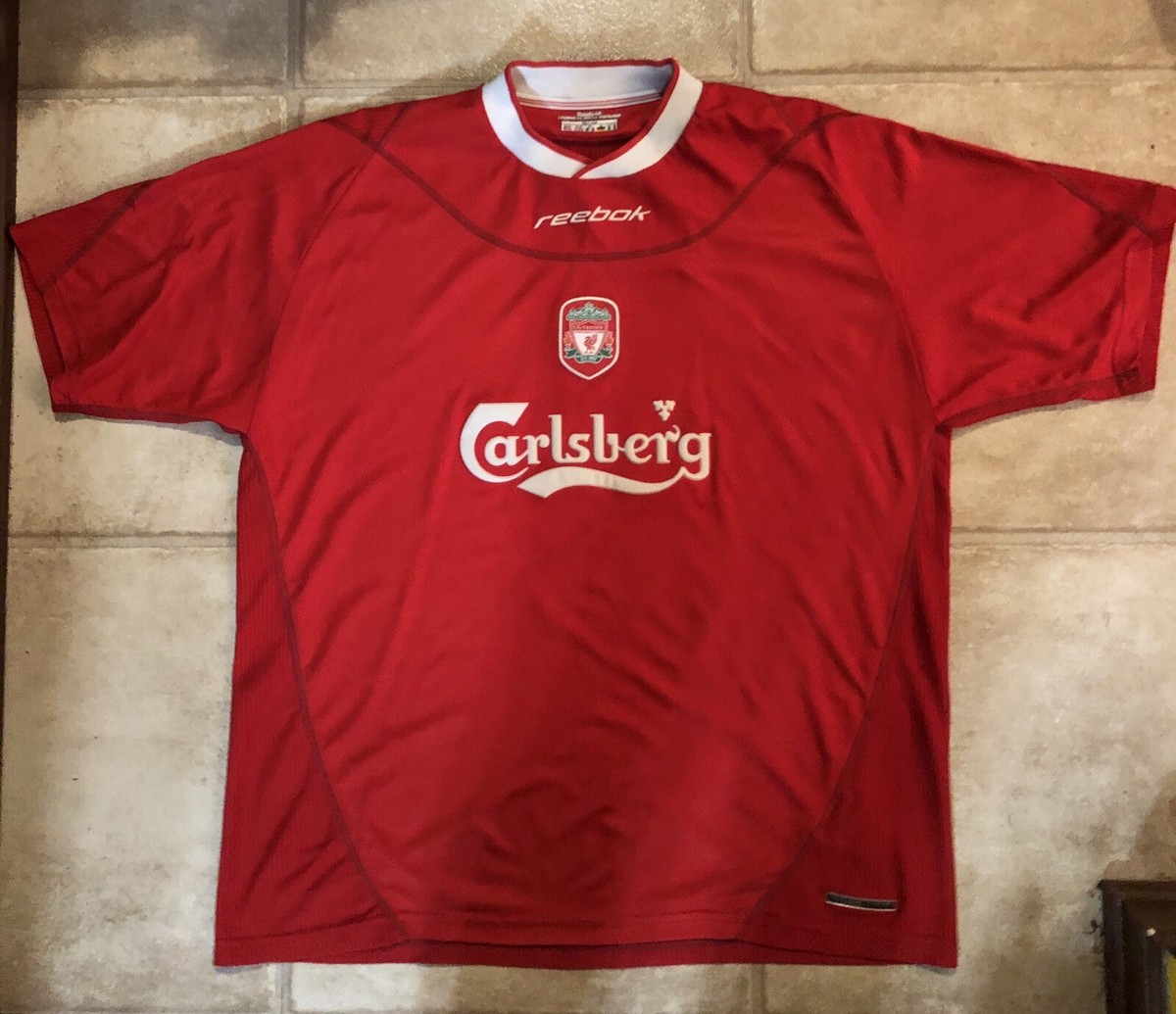 AUTHENTIC REEBOK LIVERPOOL SOCCER FOOTBALL JERSEY SHIRT XL | eBay