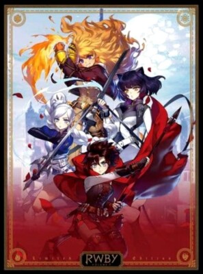 RWBY Volume 7 First Limited Edition Blu-ray Booklet CD Acrylic Key