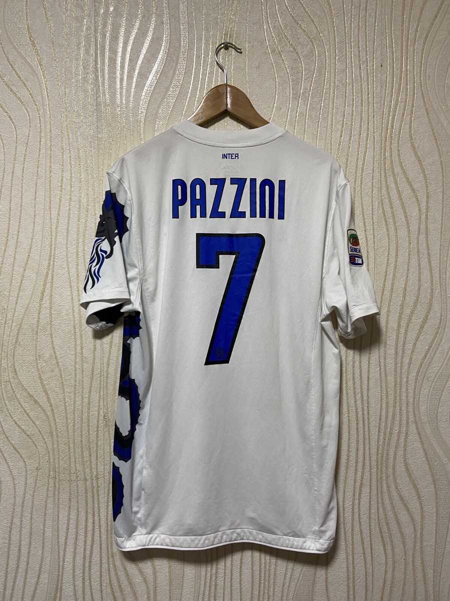 INTER MILAN 2010 2011 AWAY SHIRT JERSEY NIKE 382248-105 sz L MEN