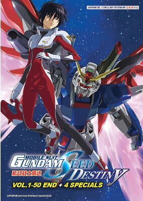 Mobile Suit Gundam Seed Destiny + 4 Specials Japanese Anime DVD
