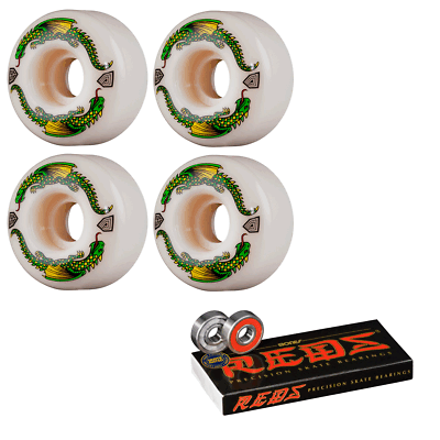 Powell Peralta Skateboard Wheels 52mm x 31mm Dragon Formula 93A