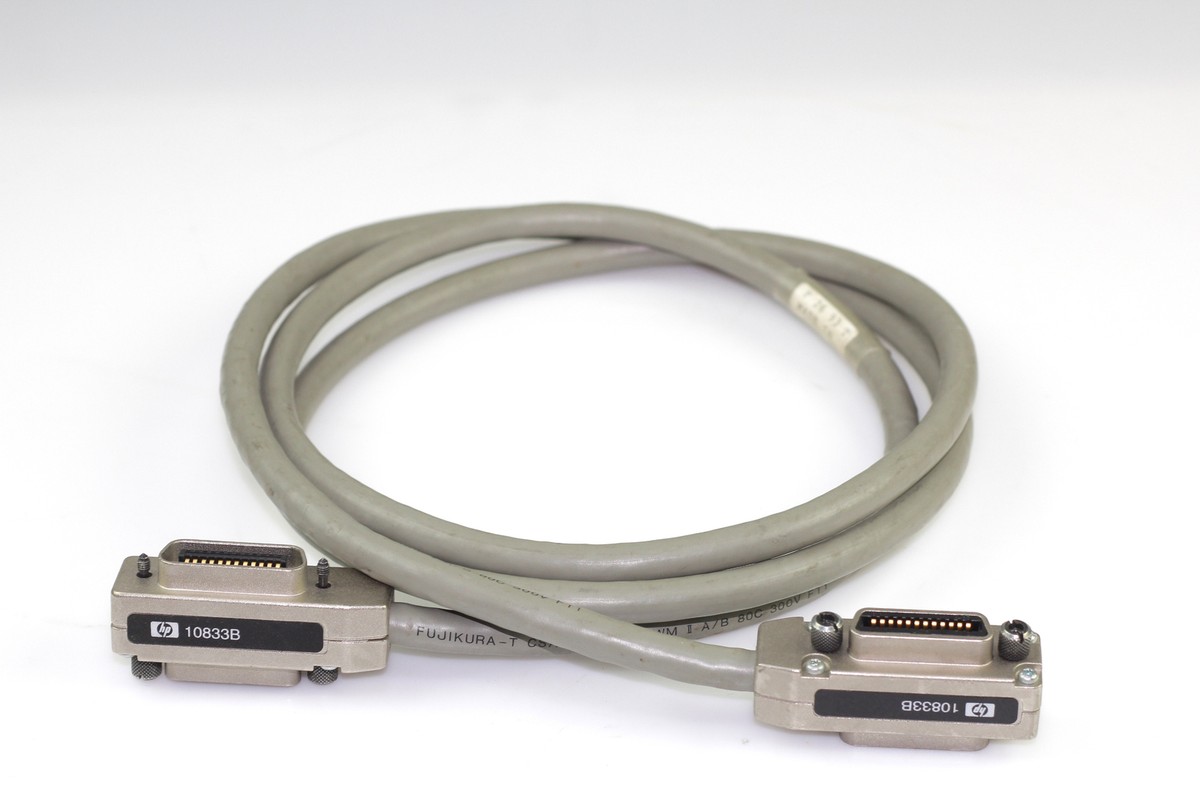 Lot of 2 HP 10833B 2M 2M GPIB Cable | eBay