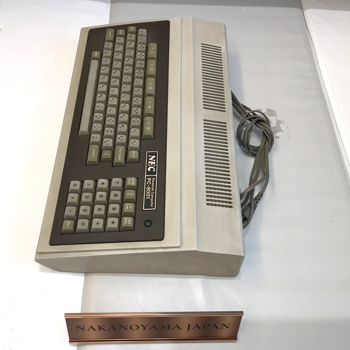 NEC PC-8001 Keyboard Vintage Personal Computer Retro PC Tested