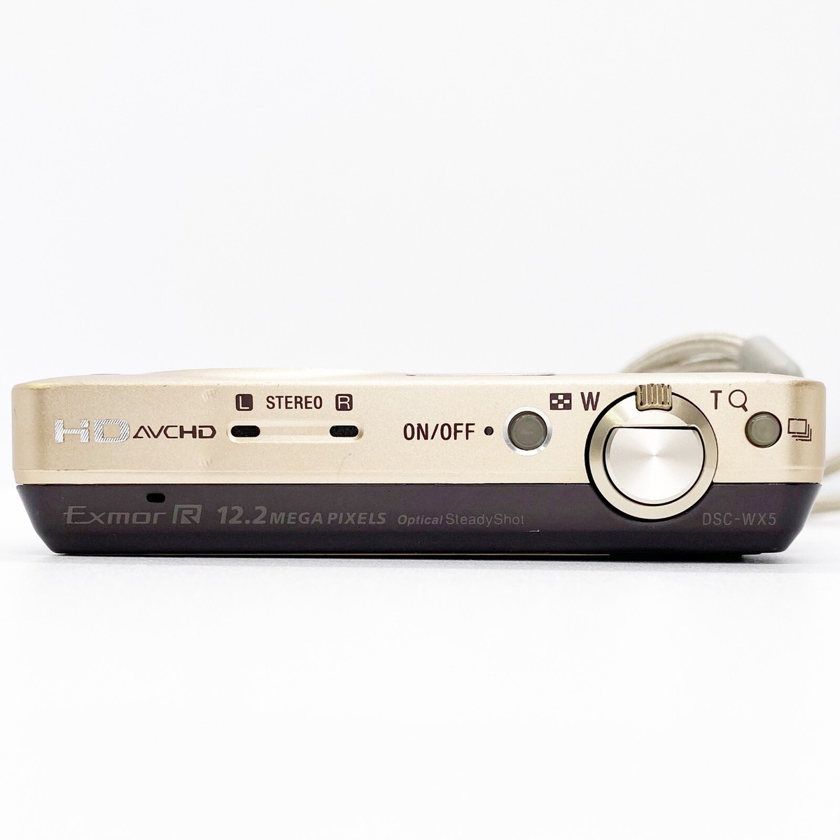 SONY Cyber-Shot DSC-WX5 Gold 12.2 MP 5x Zoom Digital Camera