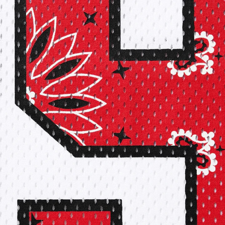 Supreme Bandana Football Jersey White | eBay