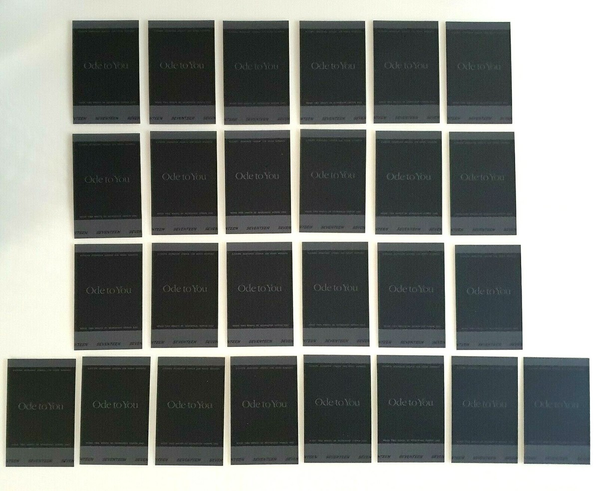 Seventeen Ode to You Photo Card Official Photocard /Full in Stock