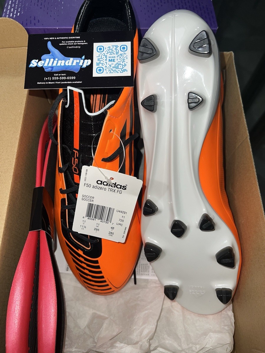 Adidas F50 Adizero Orange FG Limited Cleats NEW with Tags RARE