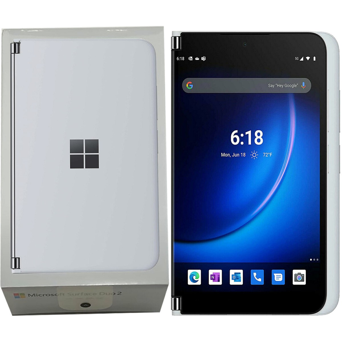 BNIB Microsoft Surface Duo 2 (5G) Glacier 256GB + 8GB Dual-SIM