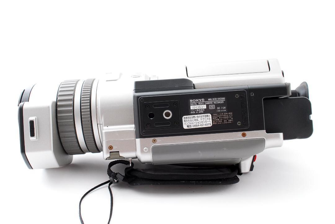 稀少/美品】SONY ソニー DCR-VX2000 デジタルビデオカメラ 【公式通販】
