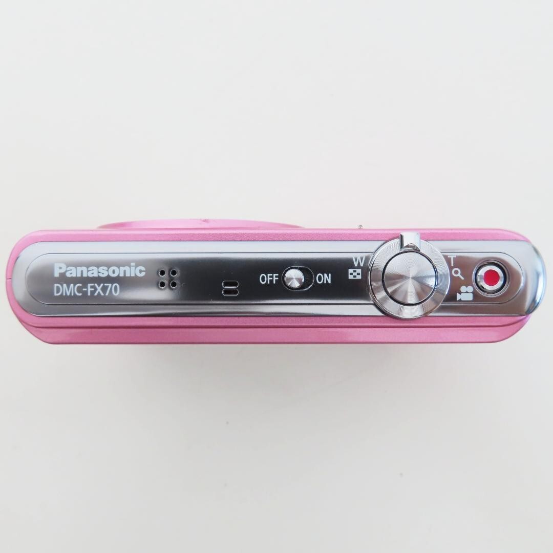 Panasonic Digital Camera Lumix FX Series DMC-FX70 Pink 14.1MP