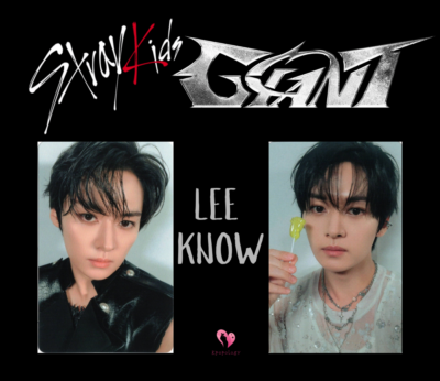 Stray Kids Lee Know 'Giant' Limited A & Standard Edition Photo