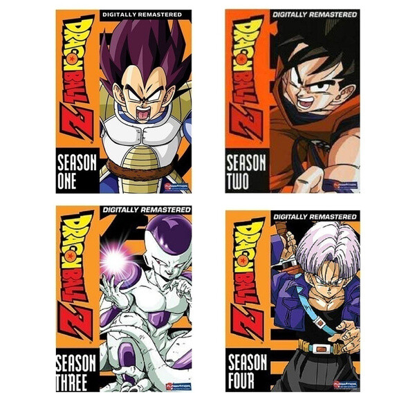 DRAGON BALL Z The Complete UNCUT Season 1-9 DVD Series 1 2 3 4 5 6