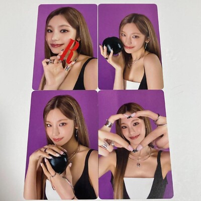 ITZY JAPAN ALBUM RINGO LIMITED B ver. OFFICIAL PHOTO CARD UNIT | eBay