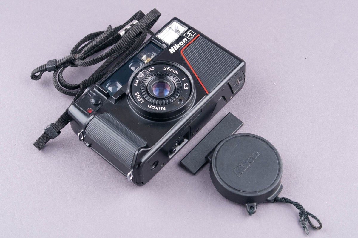 Nikon L35AF ISO400 35mm Point and Shoot Film Camera | eBay