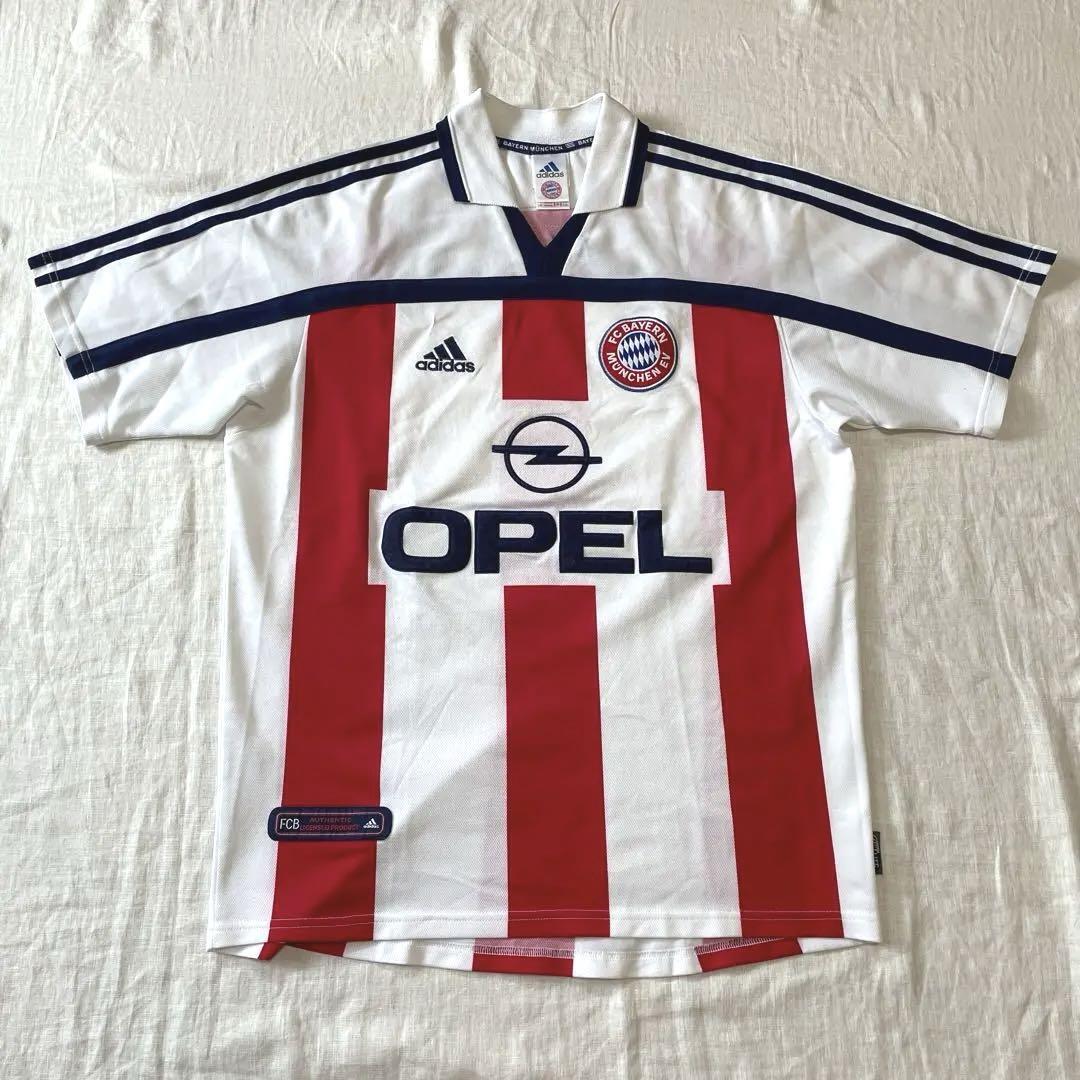 Vintage Bayern Munich 00/01 Size M adidas Soccer Jersey Official