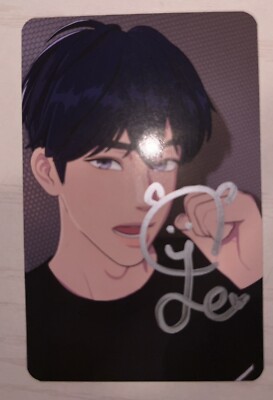 PLAVE YEJUN ASTERUM Autographed Signed Photocard PC Event Prize