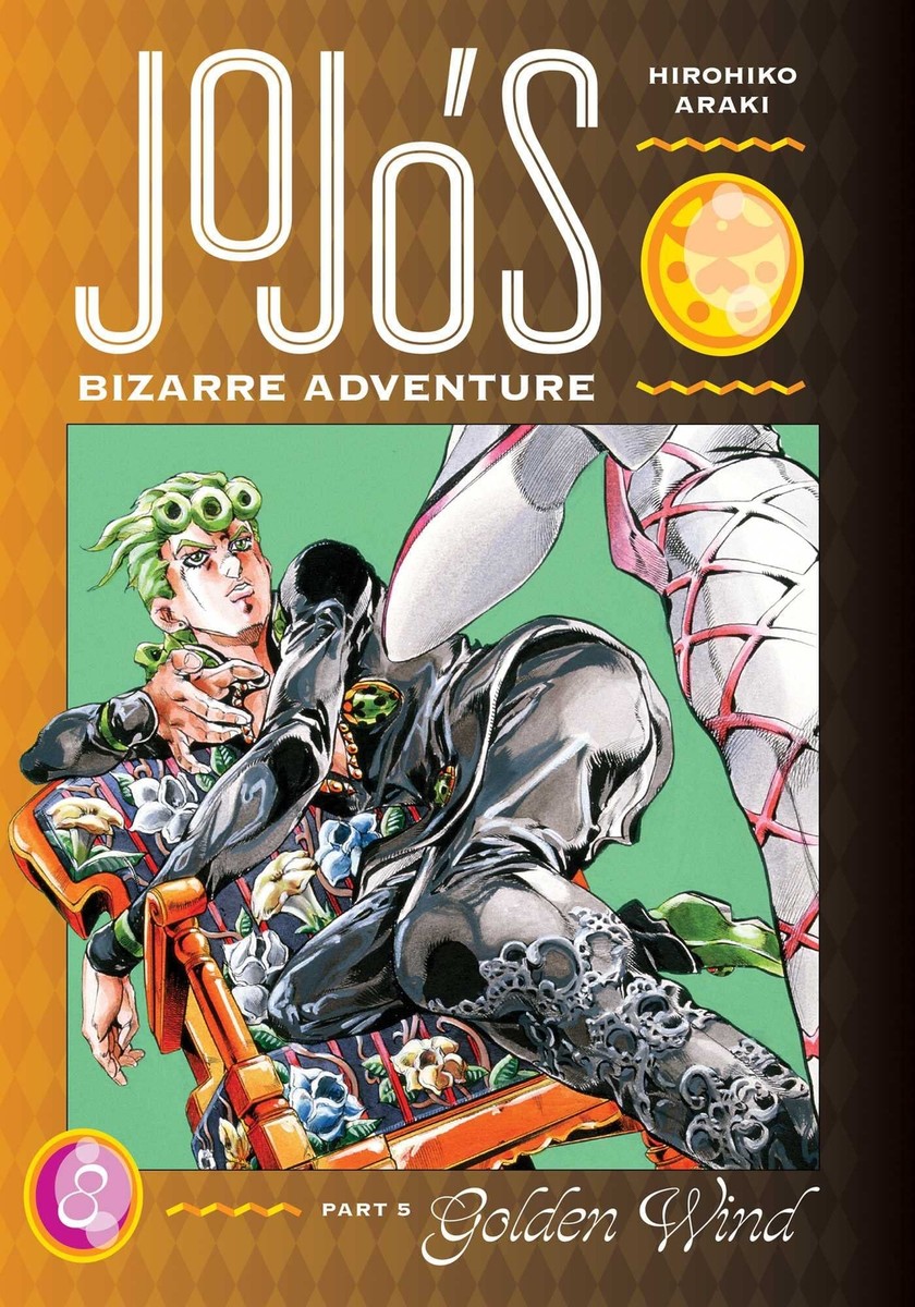 JoJo's Bizarre Adventure Part 5 Golden Wind Volume 8 HC VIZ Media