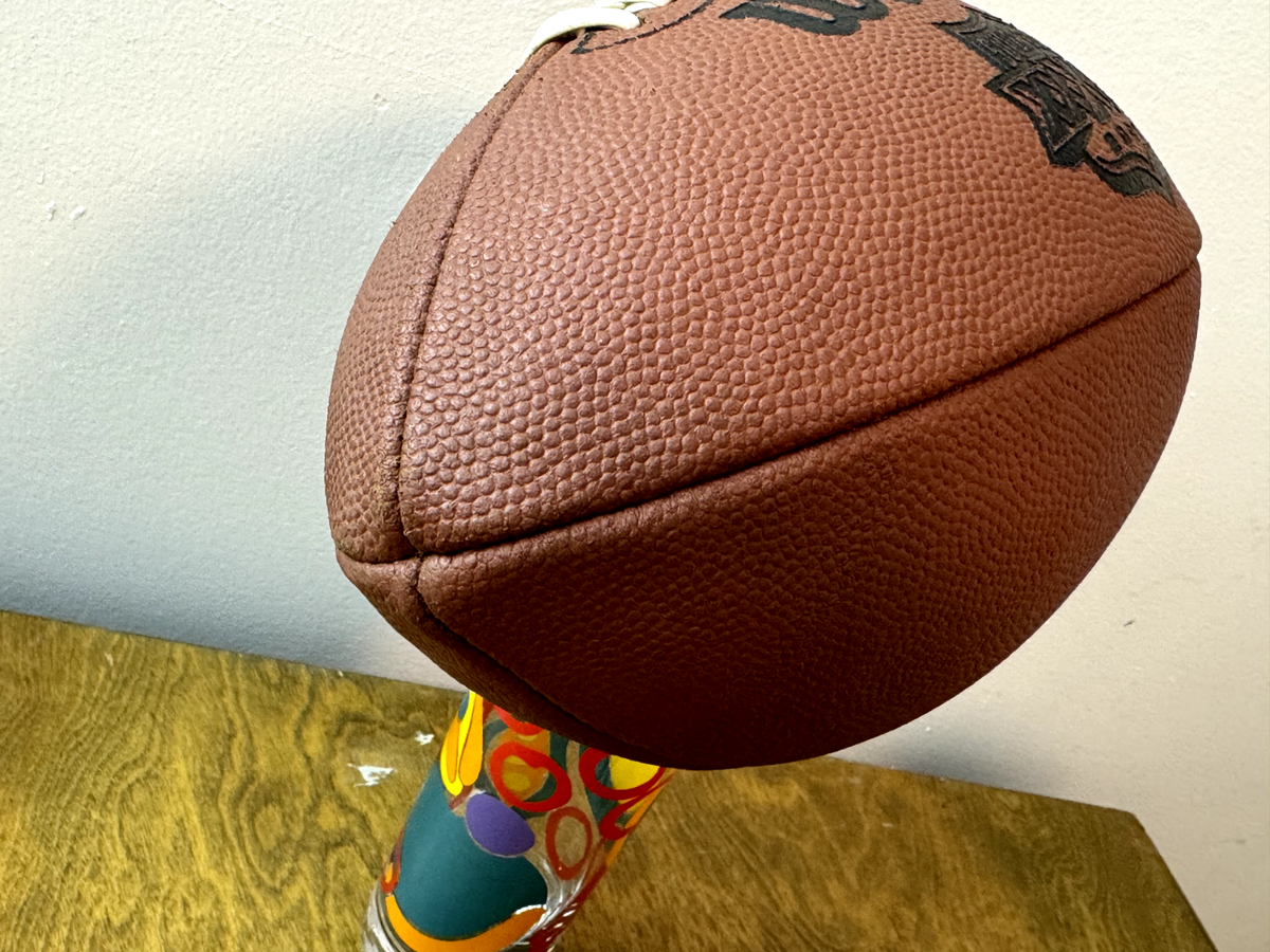 Vintage Wilson NFL Super Bowl XXXIV 2000 Football Leather AFC NFC