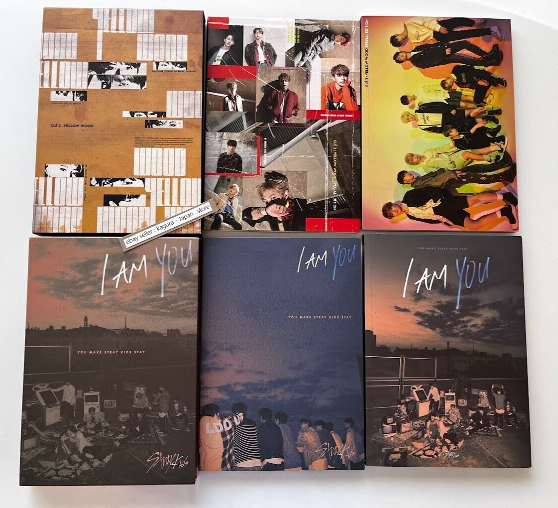 Stray Kids I am YOU + Yellow Wood Taiwan Special Edition CD + DVD